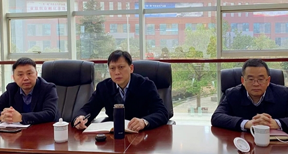 陈铭到欧博abg官网集团开展“助企开门红”活动