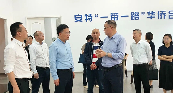 市人社党组书记调研欧博abg官网